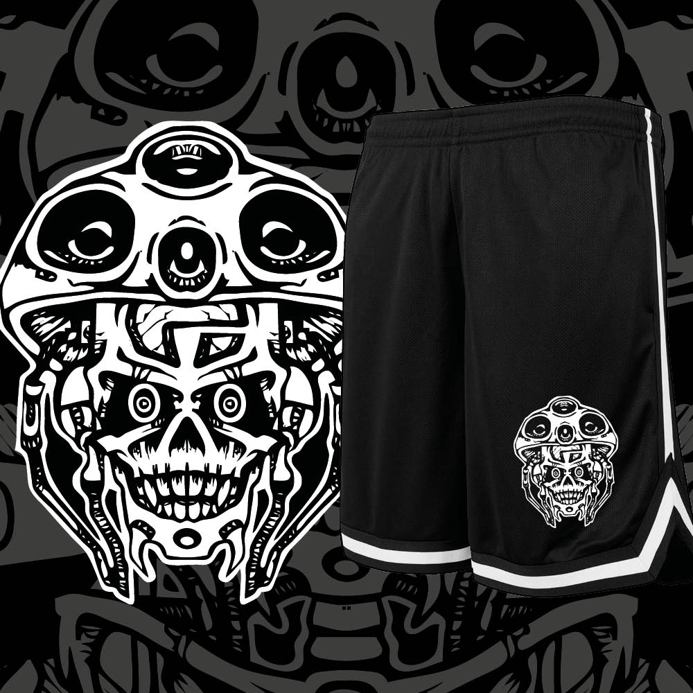 Tekno Shop | AREA23 - Kraťasy Skulltronick 23 Kraťasy Skulltronick 23